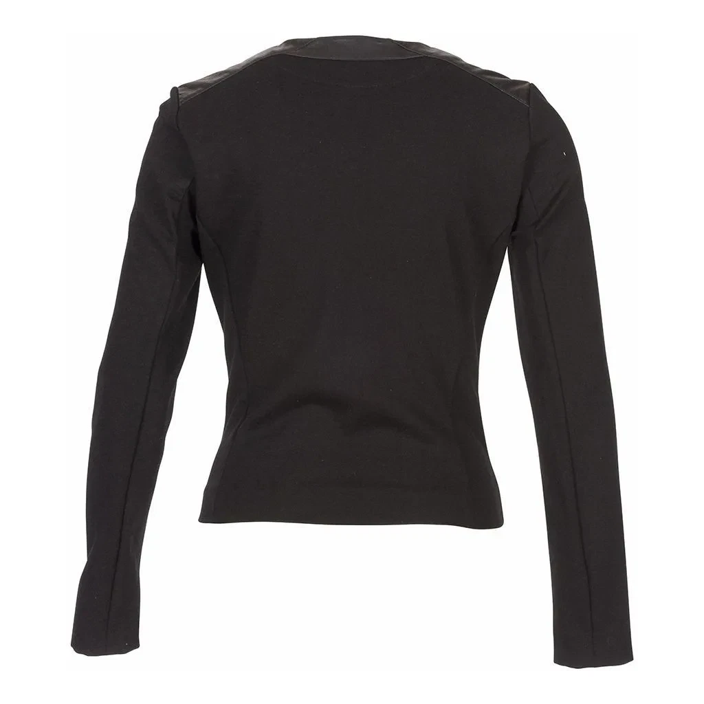 Depeche skindjakke med jersey sort 50014 099 1