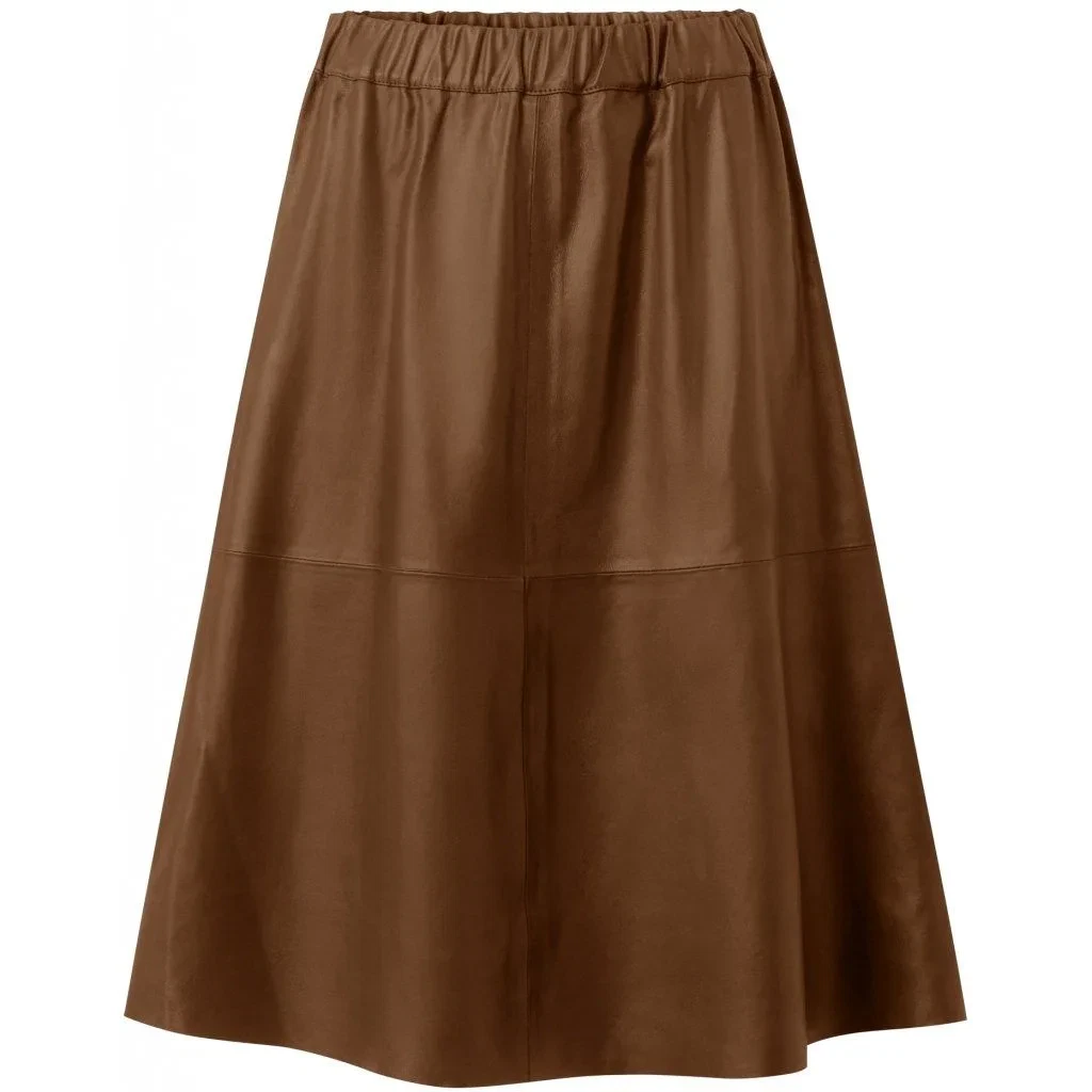 Depeche skindnederdel tobacco 50160