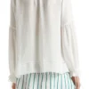 Marc Cain Collection bluse hvid NC5131W30 110 2