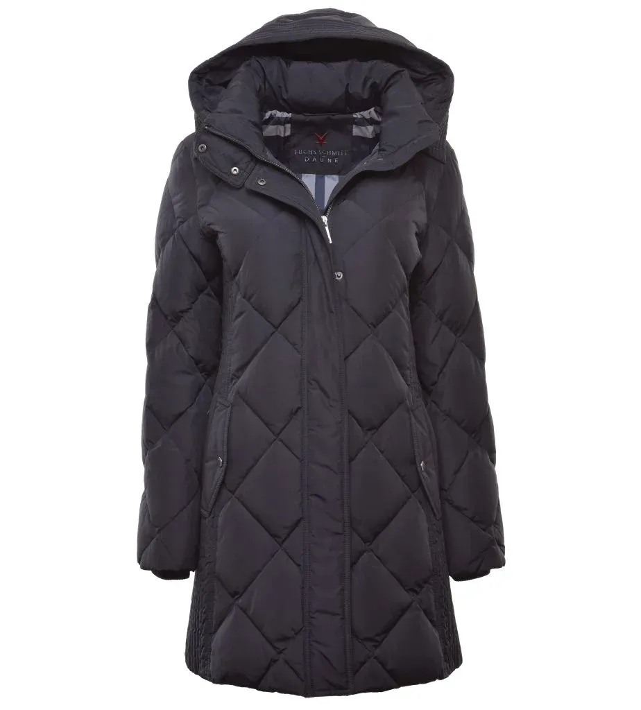 Fuchs Schmitt dunfrakke marineblaa 408403044 0091