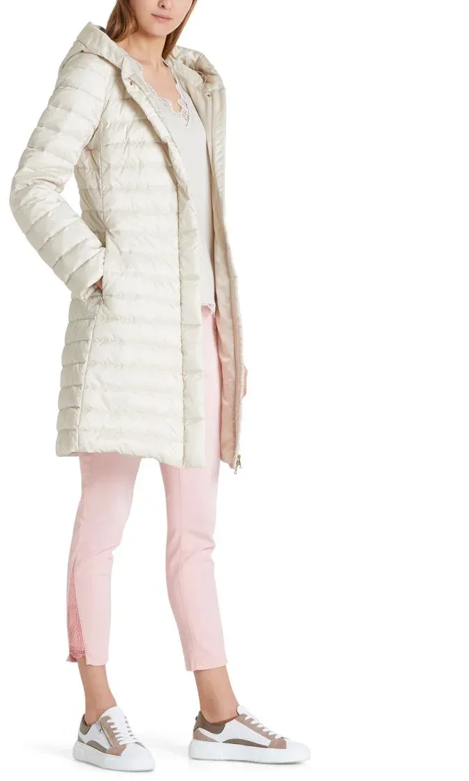 Marc Cain dunfrakke moon rock PC1105W05 133 3