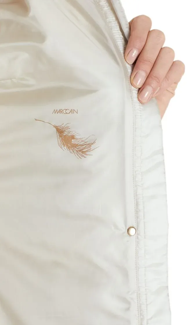 Marc Cain dunfrakke moon rock PC1105W05 133 6