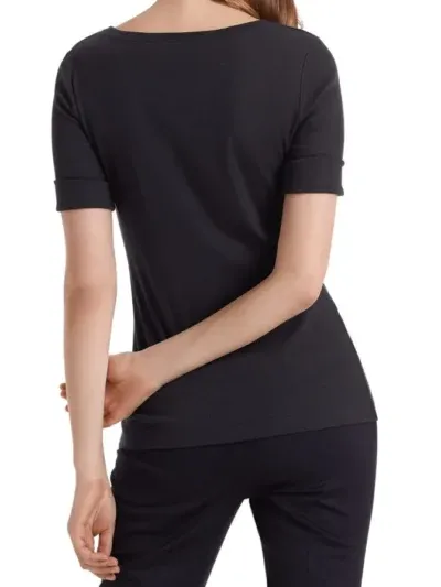 Marc Cain Essentials tshirt marine E4809J50 395 3