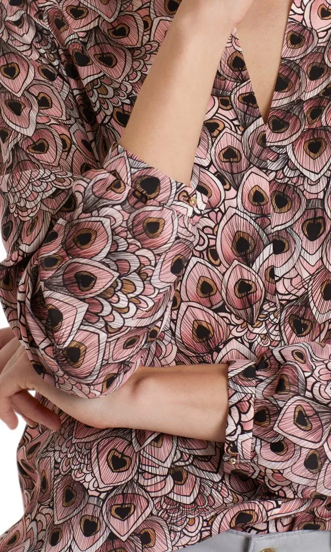 Marc Cain bluse dusty rose PA5107W38 203 4