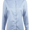 Stenstroems skjorte feminine blaa med flaeser e1634739499983