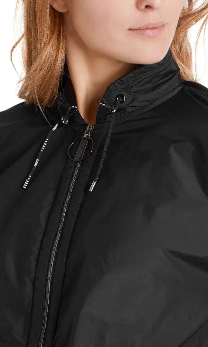 Marc Cain Sports jakke i mixed materiale sort 4