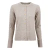 Stenstroems Ammie Merino cardigan beige