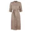 Stenstroems Anette kjole i linen beige