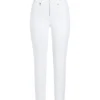 Cambio bukser Piper short hvid denim