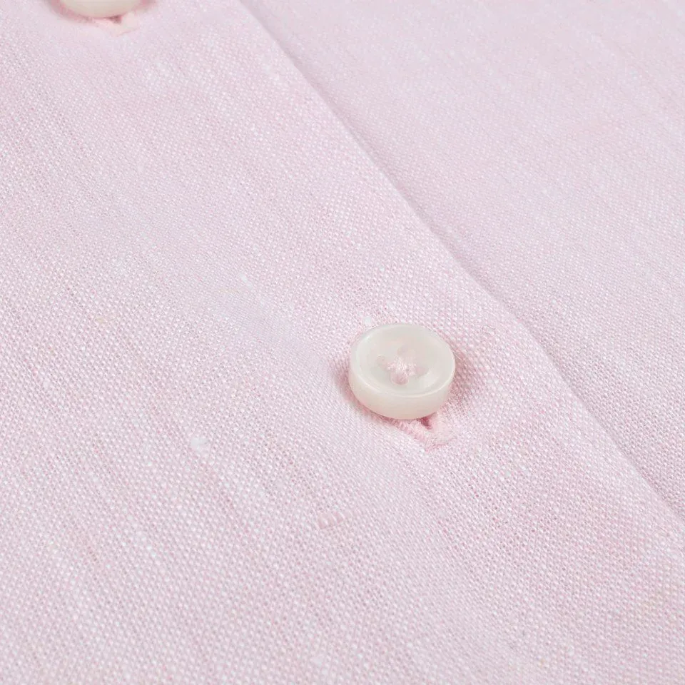 Stenstroems skjorte Sofie i linen light pink 2