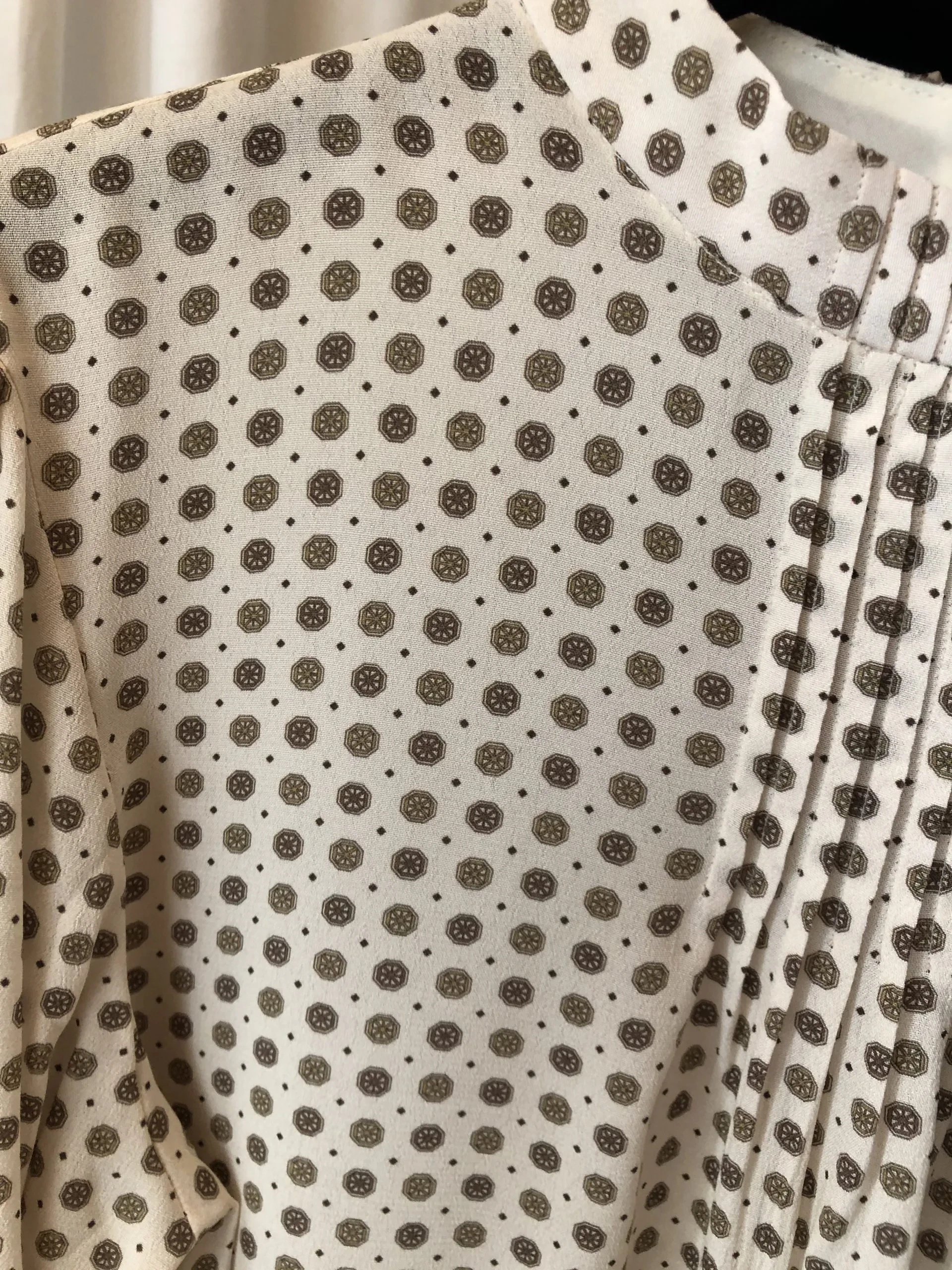 Mos Mosh Fina Tilia bluse Ecru 2 scaled