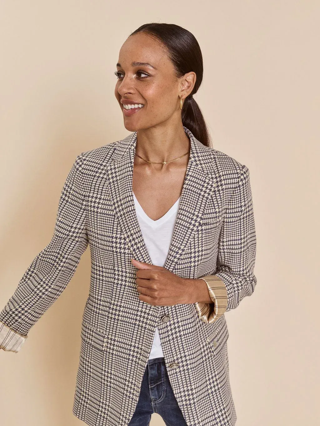 Mos Mosh Mary Clair Blazer Ombre Blue