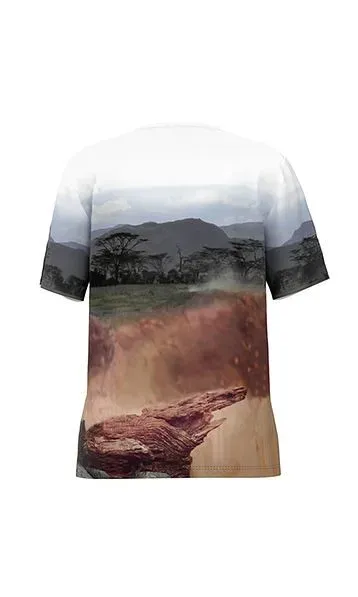 Marc Cain Collections T shirt with leopard 1