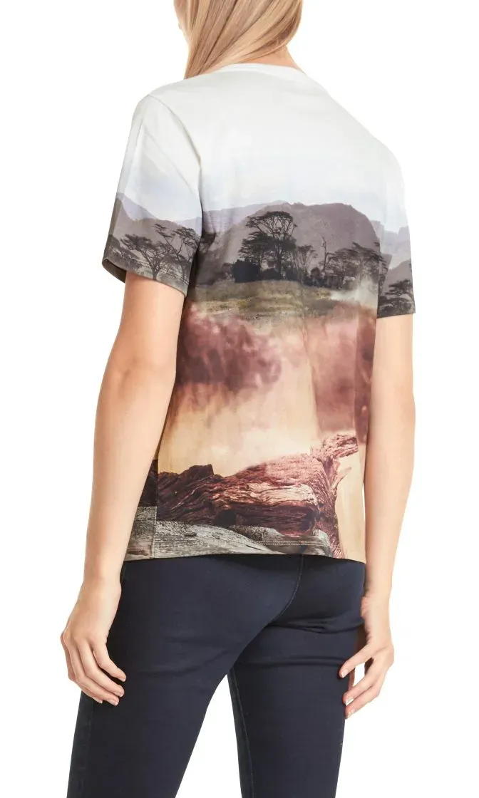 Marc Cain Collections T shirt with leopard 4