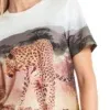 Marc Cain Collections T shirt with leopard 6