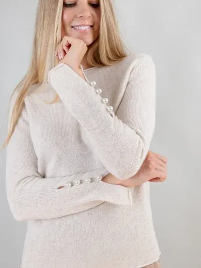 OTAY Abbelone cashmere sweater warm beige