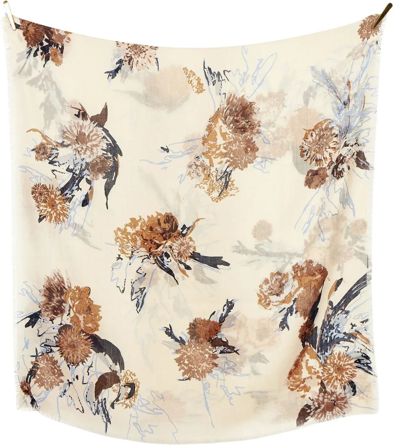 Bella Ballou Royal Garden Scarf Creme 1