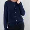 OTAY Lailabeth Cashmere cardigan navy 1