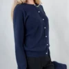 OTAY Lailabeth Cashmere cardigan navy 2
