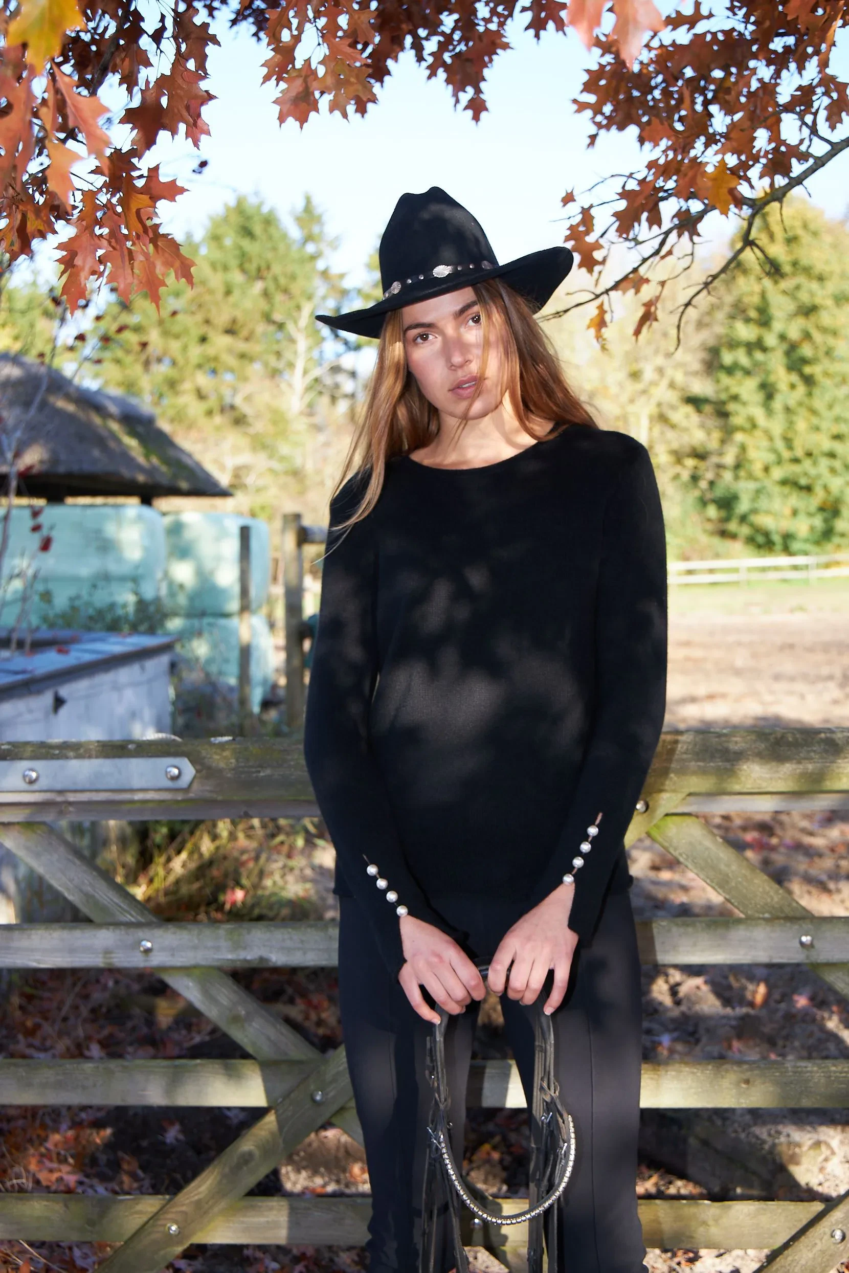 OTAY Abbelone Cashmere Sweater Black