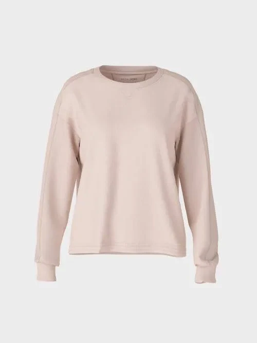 Marc Cain Sports bluse i mixed materiale 3