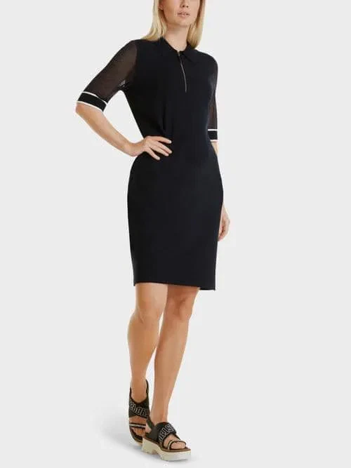 Marc Cain Sports jearsey kjole marine 2