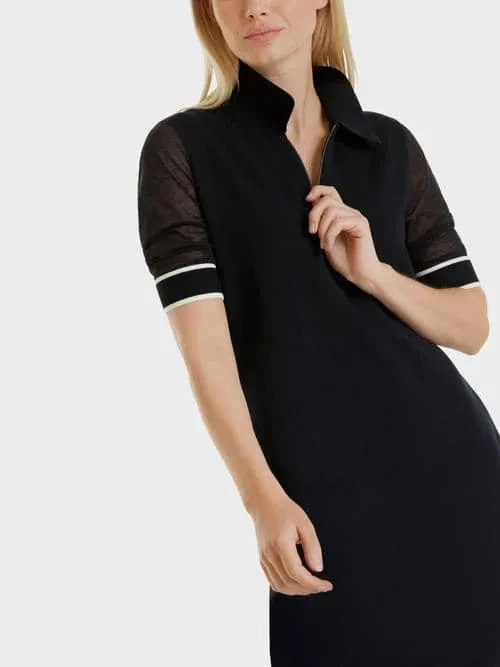 Marc Cain Sports jearsey kjole marine 3