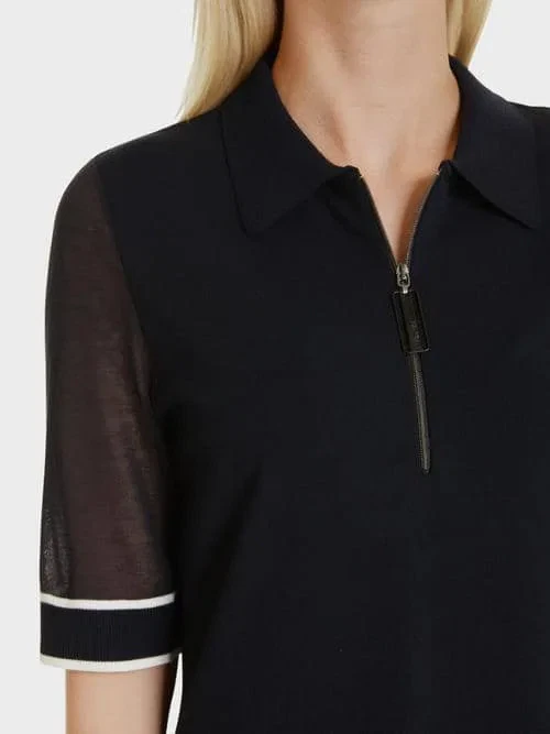 Marc Cain Sports jearsey kjole marine 4