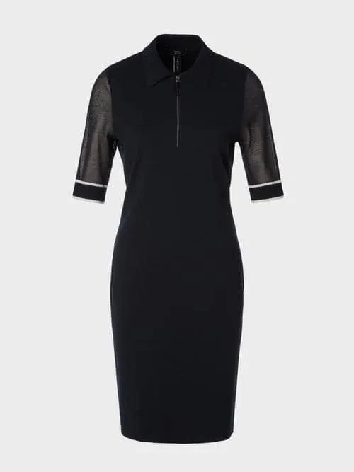 Marc Cain Sports jearsey kjole marine 5