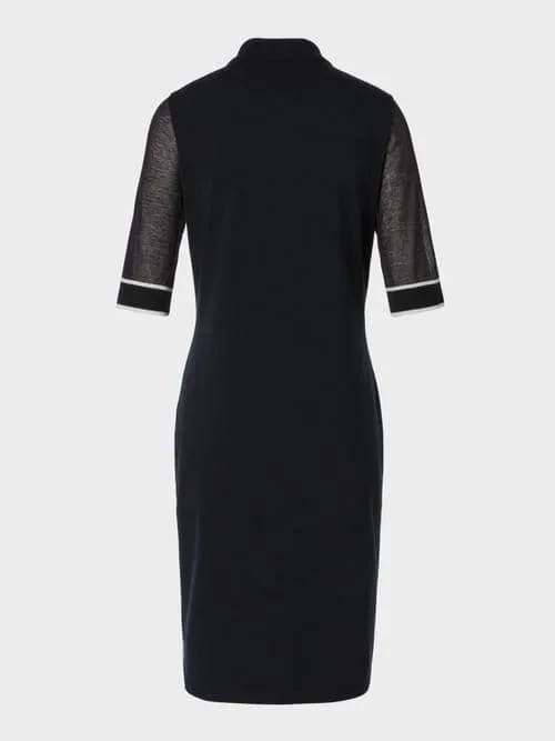 Marc Cain Sports jearsey kjole marine 6