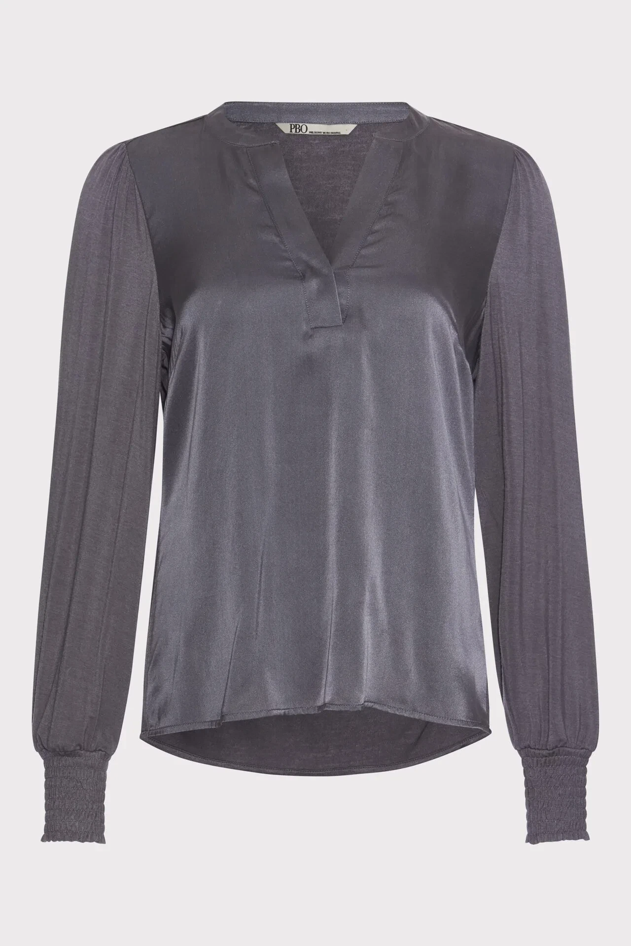 PBO Pollipop Blouse Grey 2