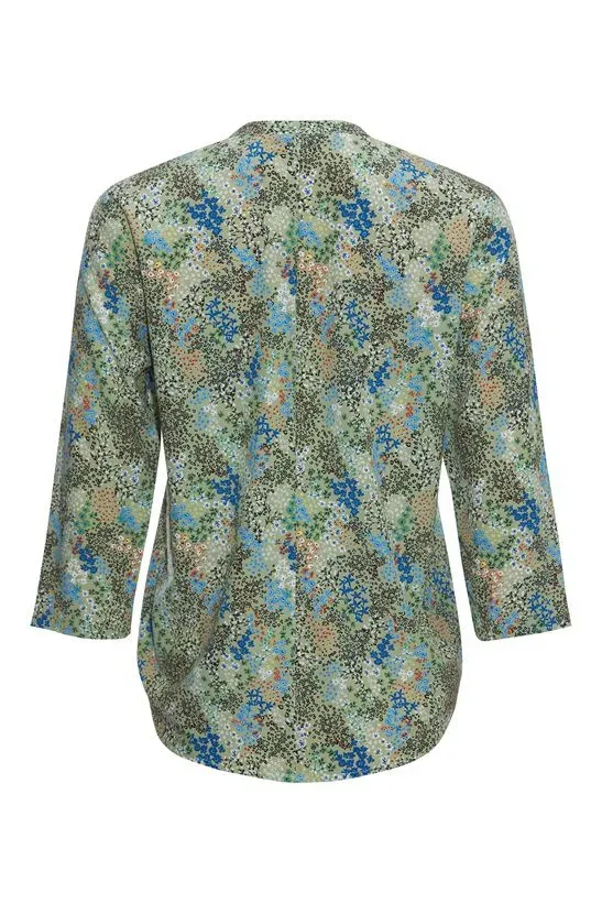 PBO Bali blouse silke Multicolor 1