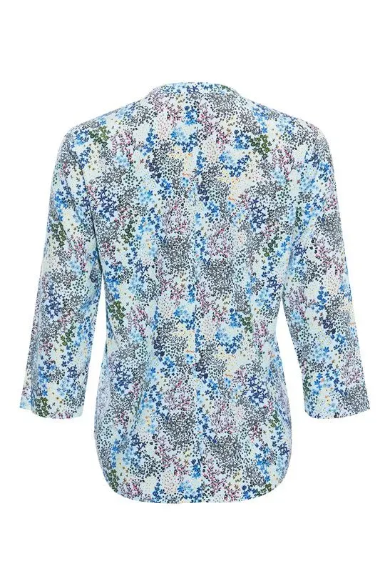 PBO Bali blouse silke light blue 2