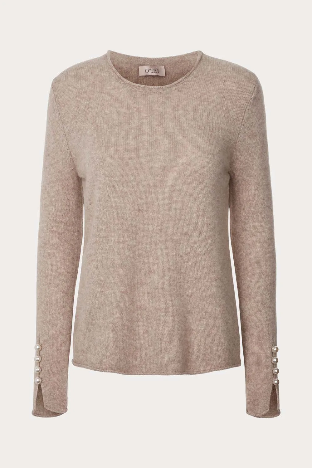 OTAY Abbelone Cashmere Sweater Sand 3