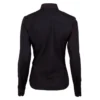 Stenstroems skjorte Salma Slim Shirt With Jersey Back Black 1