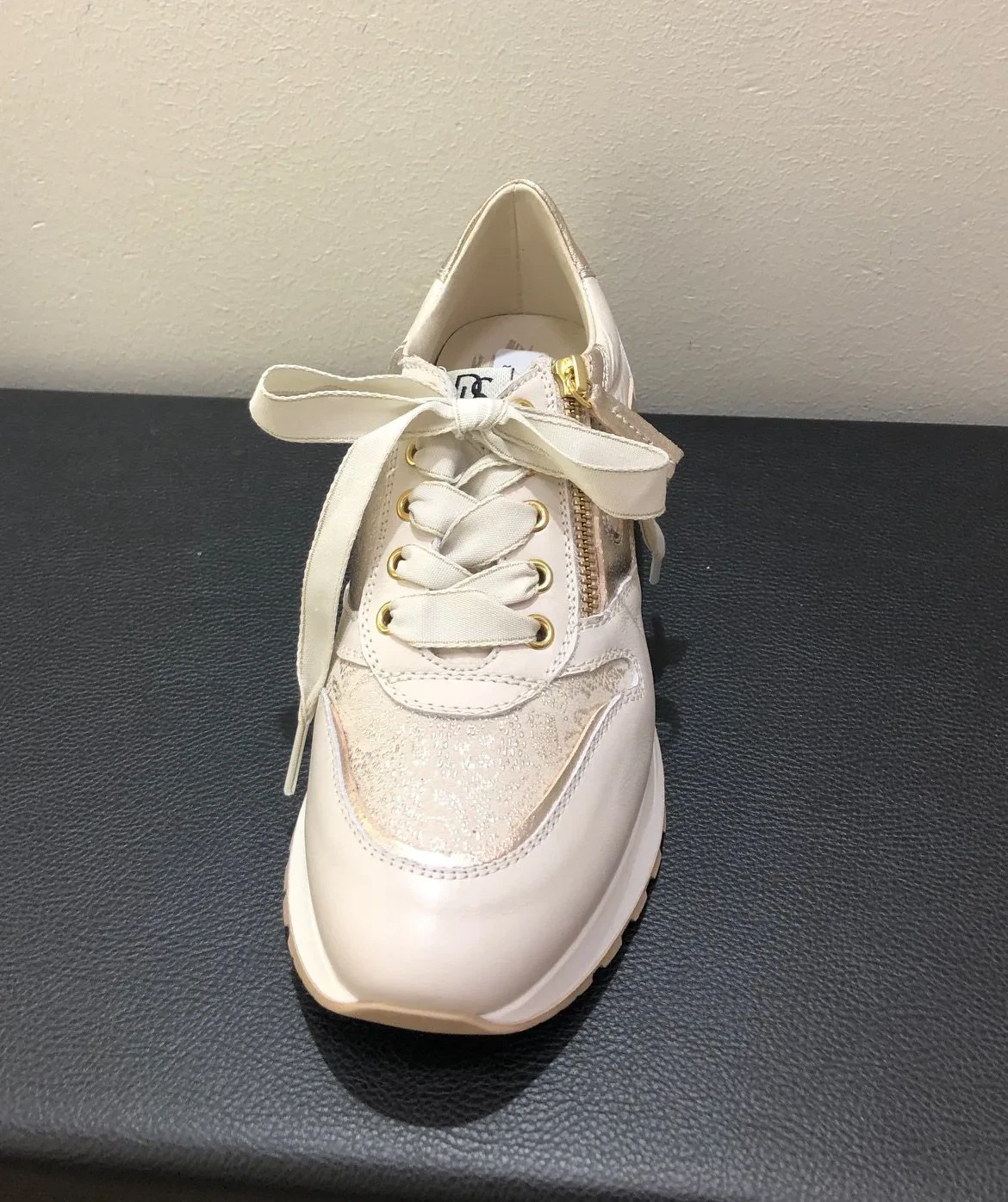 DLSport sneakers Gomma Vitello Latte Opole Platino