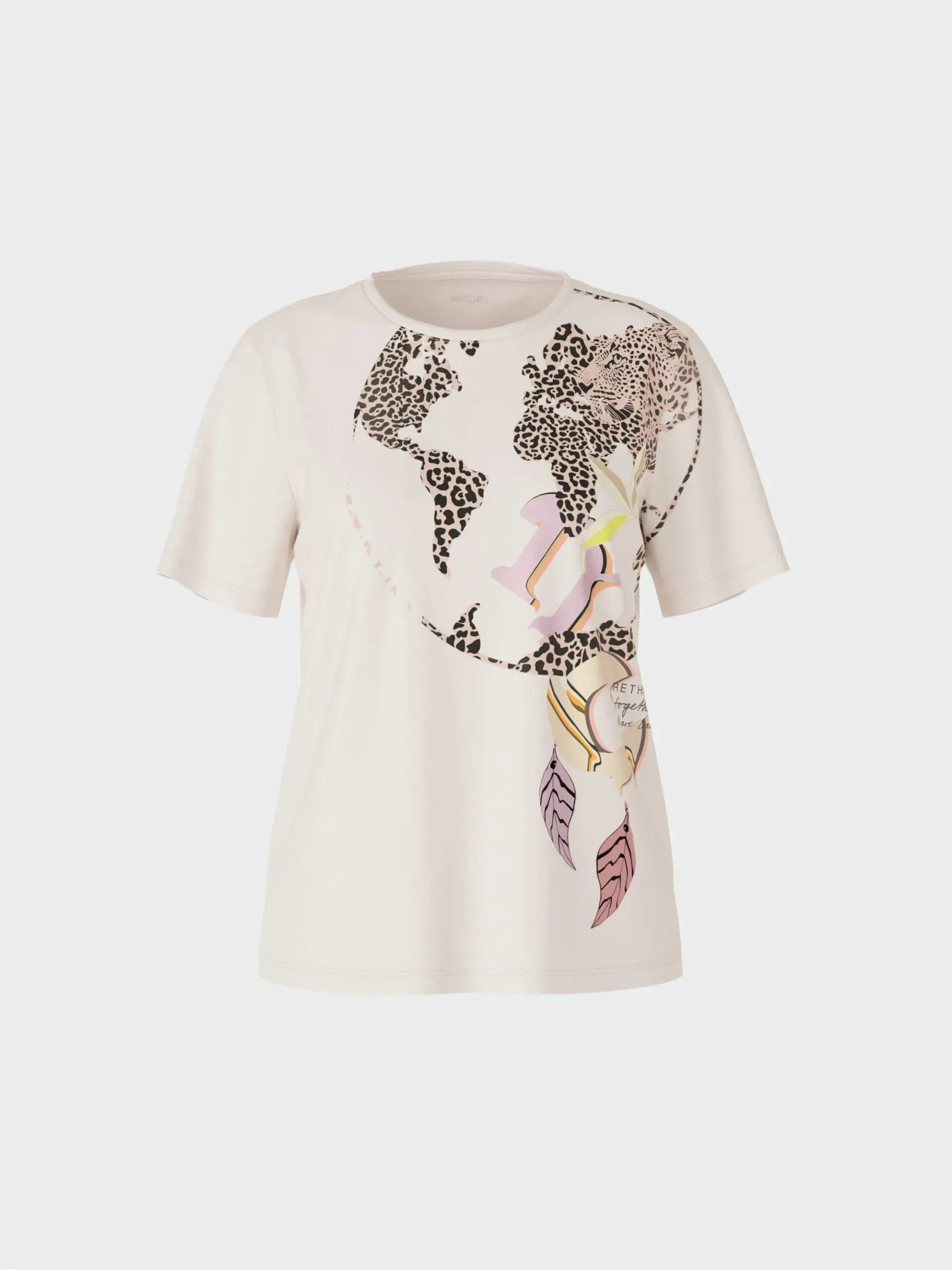 Marc Cain Collections T Shirt med Leo Print 4 scaled