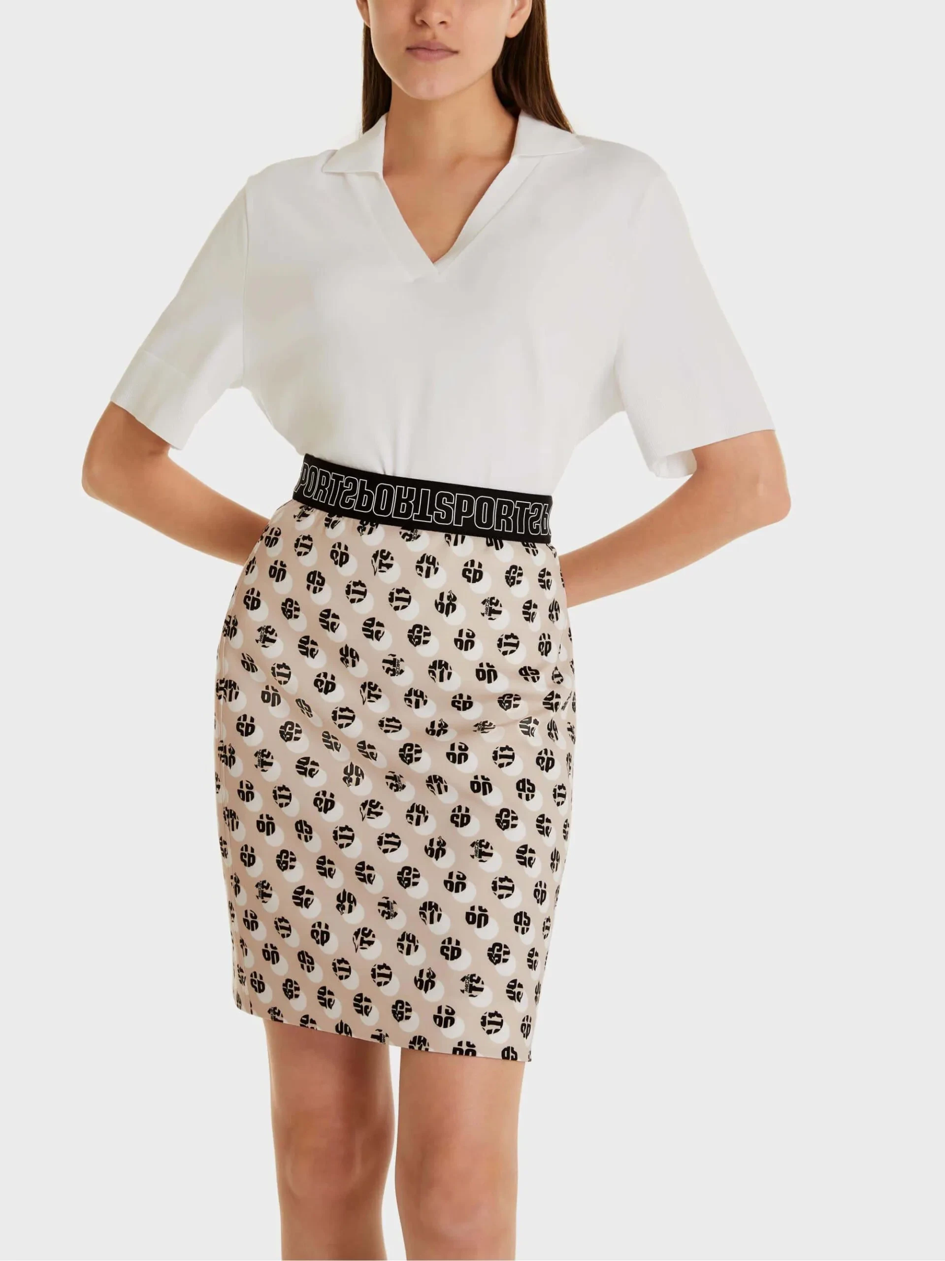 Marc Cain Sports nederdel i bloed jersey scaled