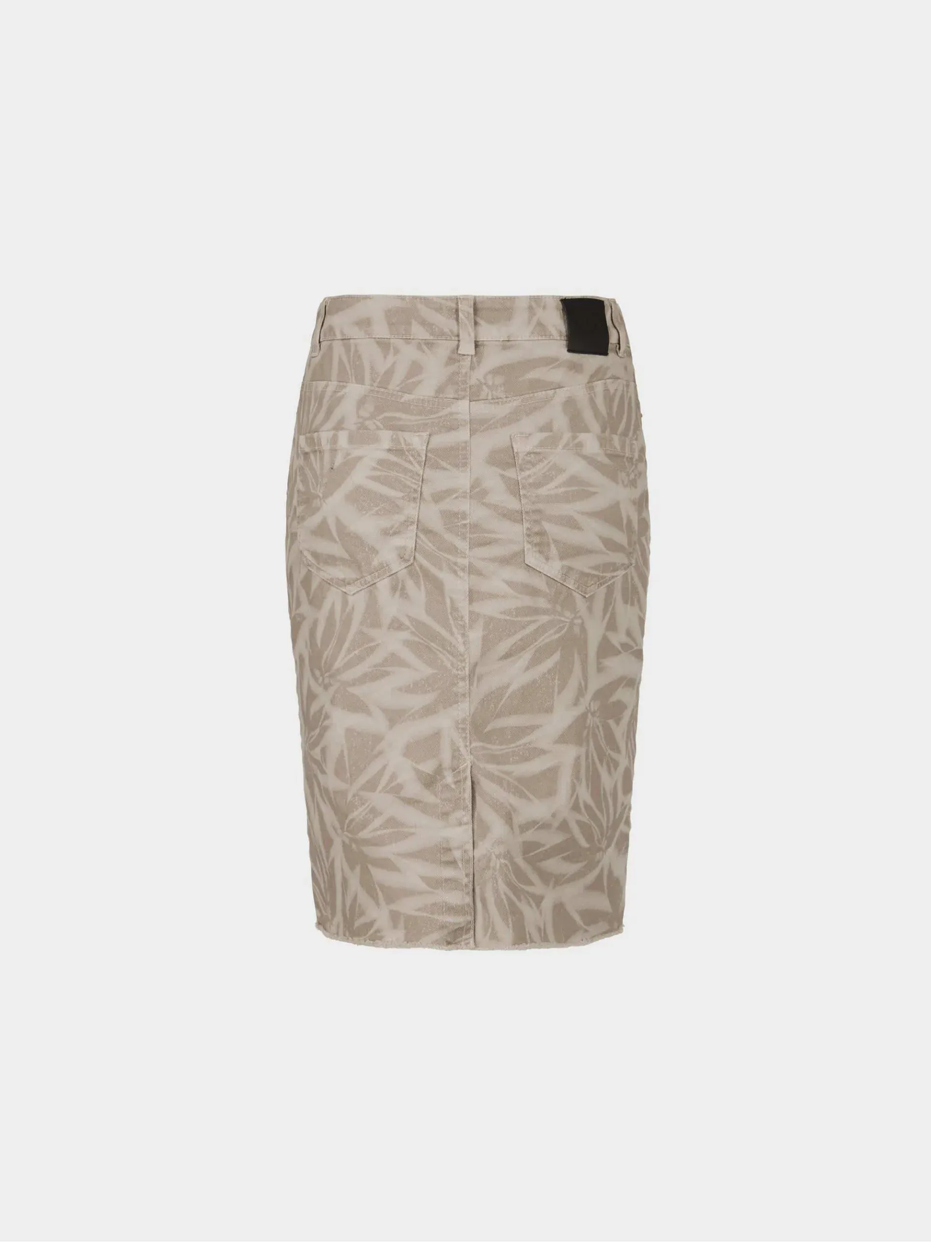 Marc Cain Sports nederdel med palme print 5 scaled