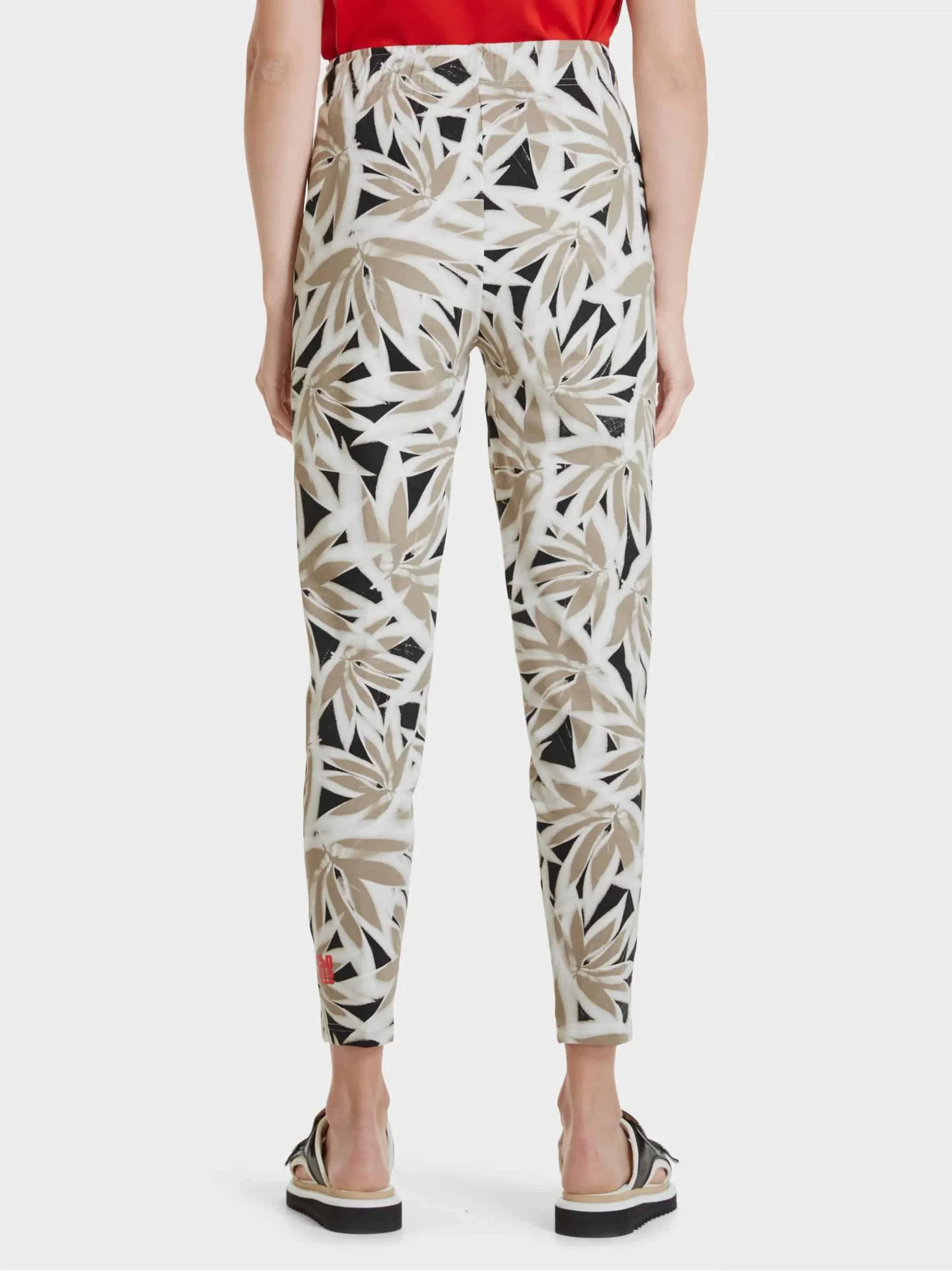 Marc Cain Sports bukser med palmeprint 1