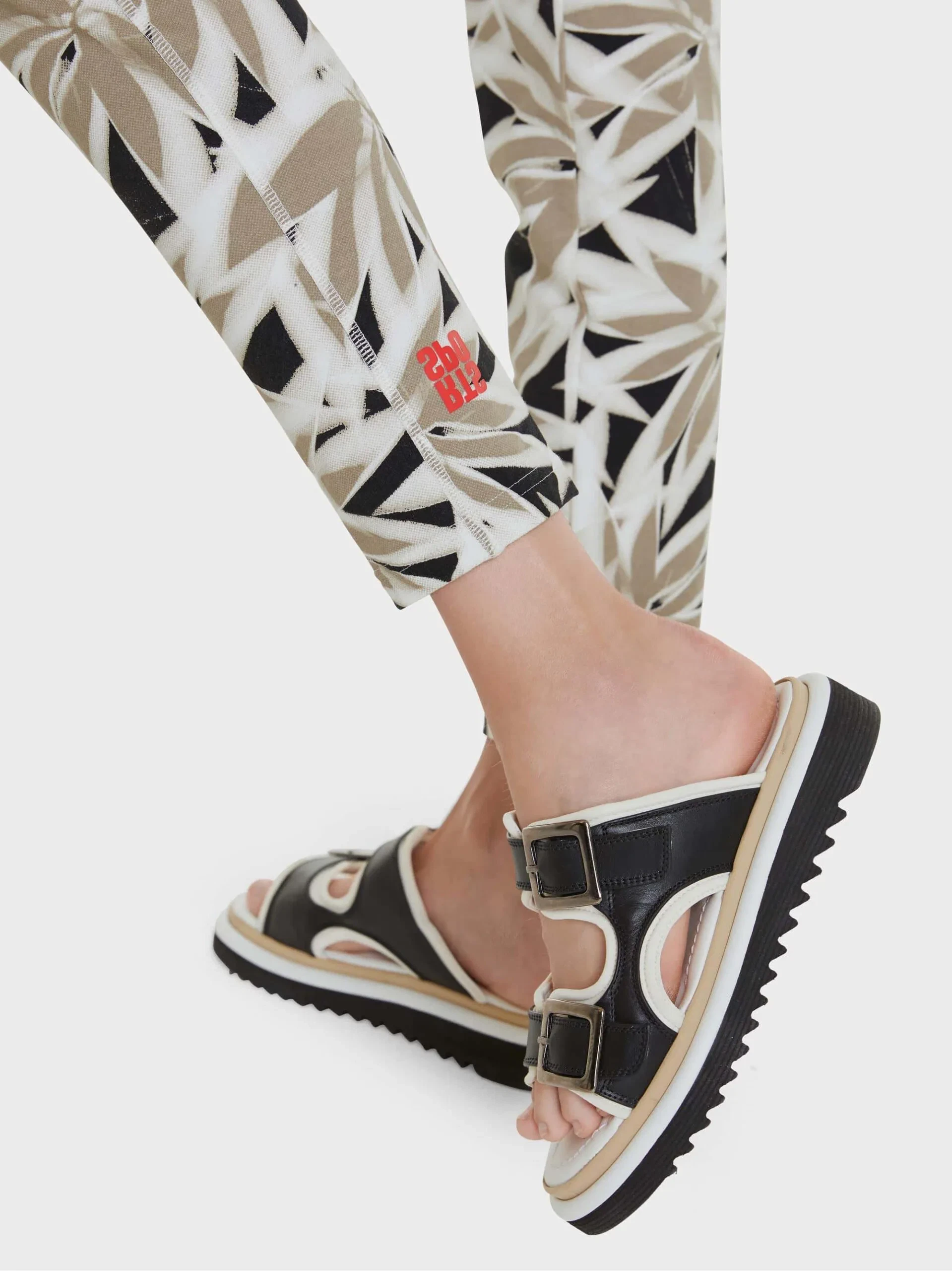 Marc Cain Sports bukser med palmeprint 3