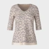 Marc Cain T shirt med leopard print 1