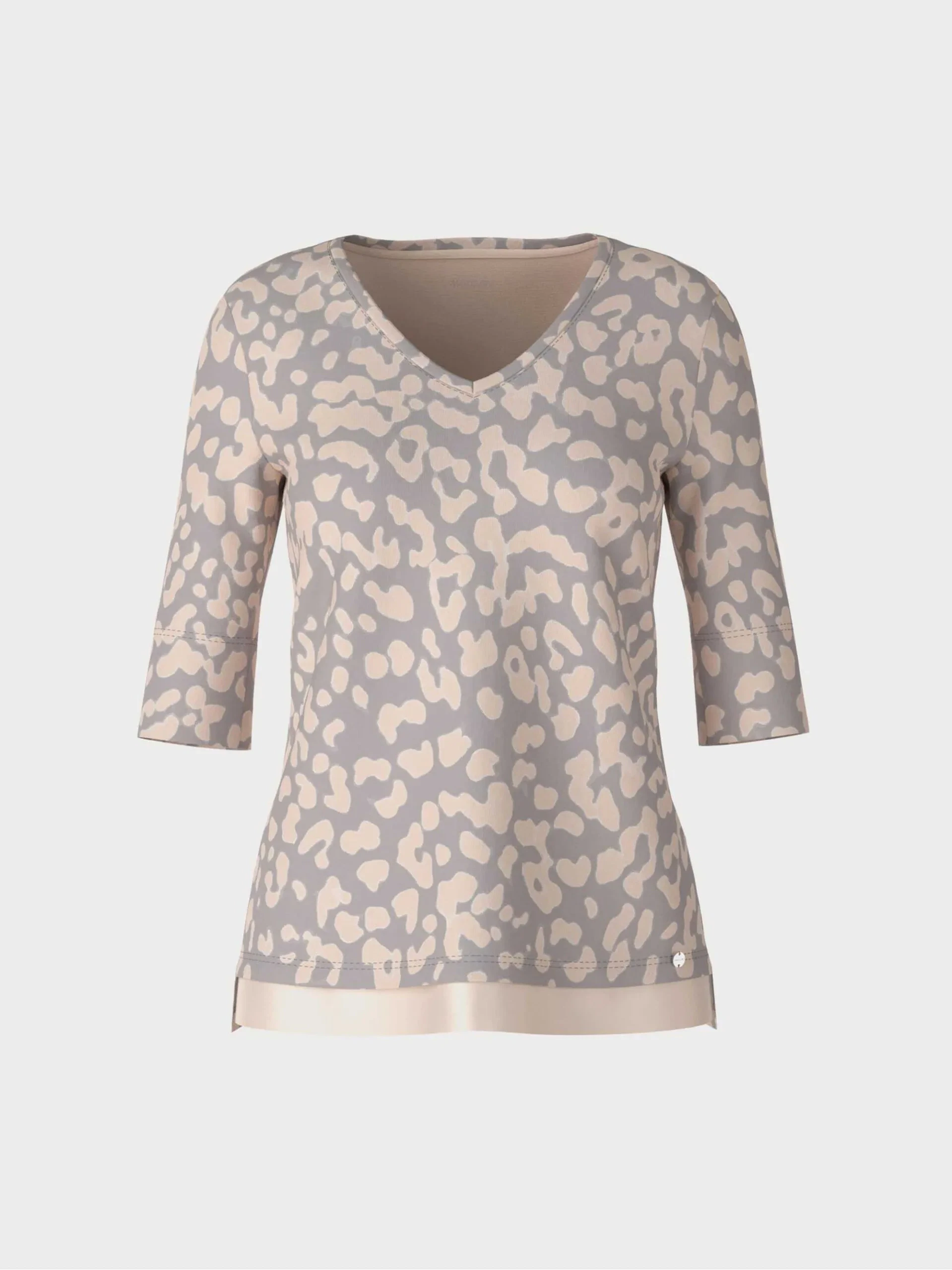Marc Cain T shirt med leopard print 1