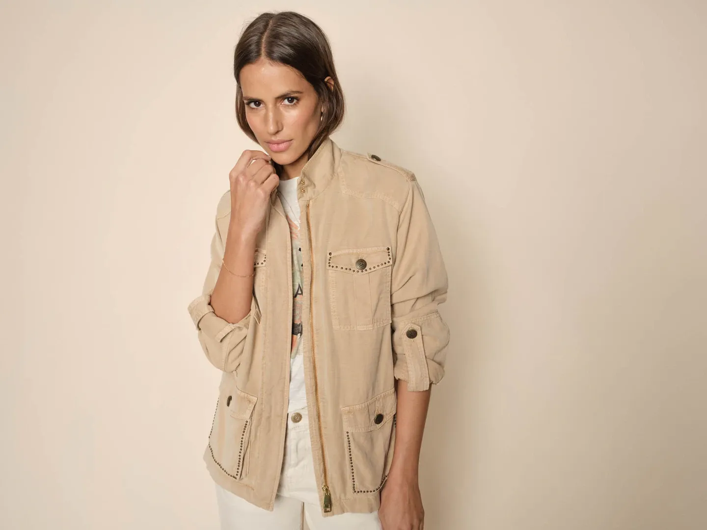 Mos Mosh Myles Drill Jakke