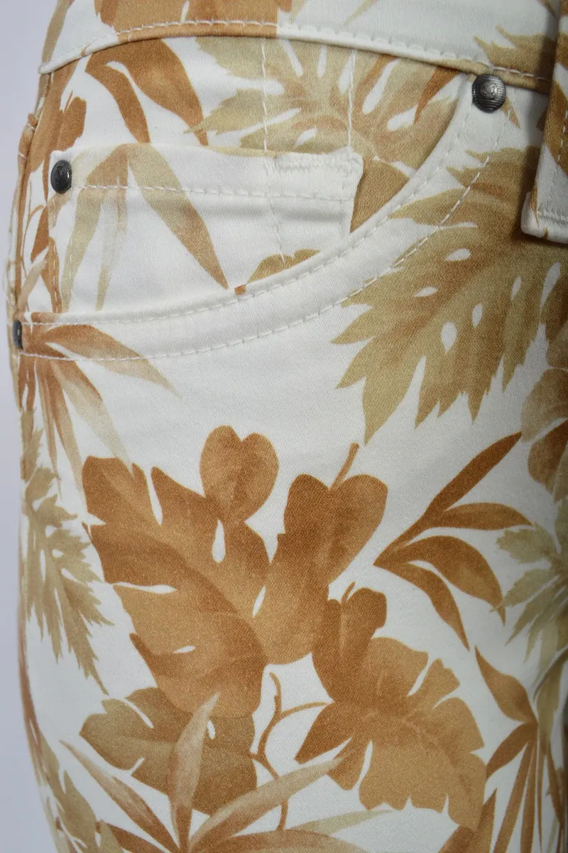 Jonny Q Jeans P1426 SABRINA TROPICS DUNE 3