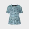 Marc Cain Sports T shirt i pepita tern 3