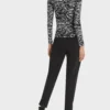 Marc Cain Sports bluse med zebra moenster 1