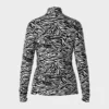Marc Cain Sports bluse med zebra moenster 5