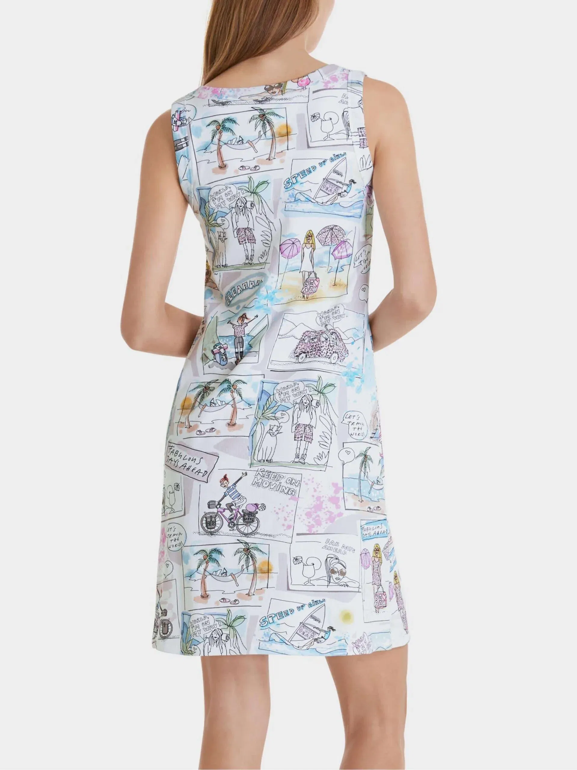 Marc Cain Sports kjole med comic print 1