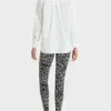 Marc Cain Sports bluse med zebraprint 1